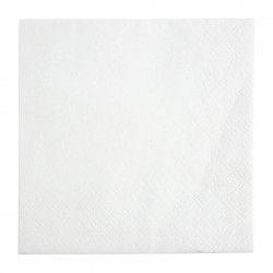 Serviettes cocktail 2 plis pliage 1/4 Fiesta Recyclable 240mm blanches (lot de 4000) 2