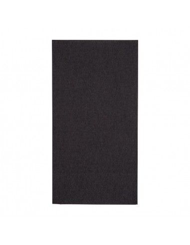 Serviettes dîner 2 plis format 1/8 Fiesta Recyclable 400mm noires (lot de 2000)