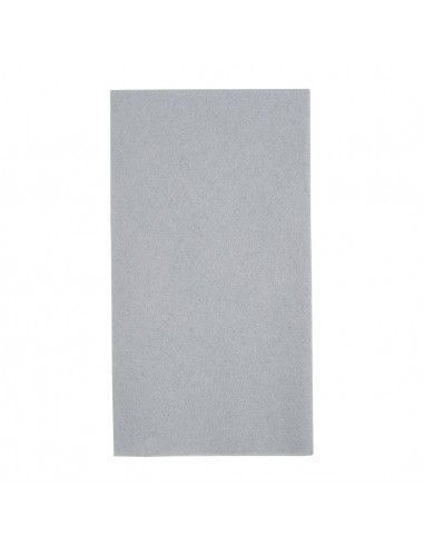 Serviettes de table Airlaid pliage en 8 Fiesta Recyclable Premium Tablin grises 40x40cm (lot de 500)