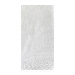 Serviettes de table blanches Fasana 400mm pliage 1/8 (lot de 1000)