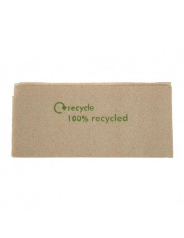 Serviettes pré-pliées 1 pli en papier recyclé 320x 300mm (Lot de 6000)