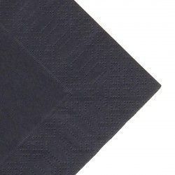 Serviettes snacking ouate noires compostables Duni 330mm (lot de 1000) 2