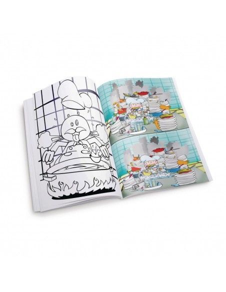 Livres de coloriage pour enfants Dining Kids chef (Lot de 50)