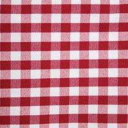 Serviettes à carreaux rouges en polyester Mitre Comfort Gingham 2