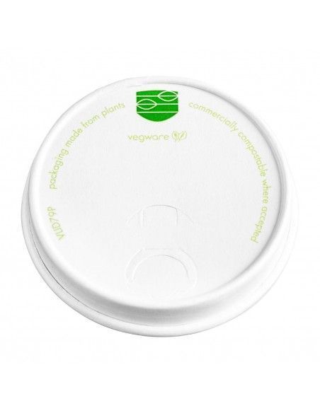 Couvercles boissons chaudes en papier Vegware Série 79 (lot de 1000)