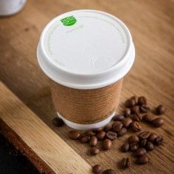 Couvercles boissons chaudes en papier Vegware Série 79 (lot de 1000) 2