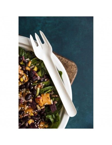 Fourchettes en papier compostables Vegware (lot de 1000)