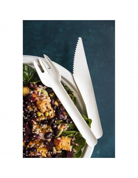 Fourchettes en papier compostables Vegware (lot de 1000)