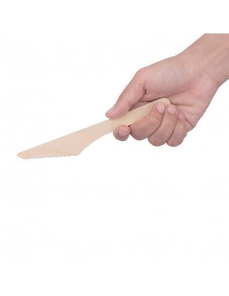 Sachets repas couverts en bois avec serviette Fiesta Compostable (lot de 250)