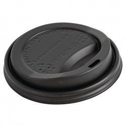 Couvercles gobelets boissons chaudes CPLA compostables Fiesta Compostable 340 ml (lot de 1000)
