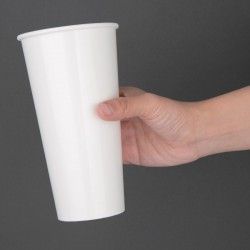 Gobelets boissons froides en papier Fiesta Recyclable 625ml 90mm (lot de 1000) 2