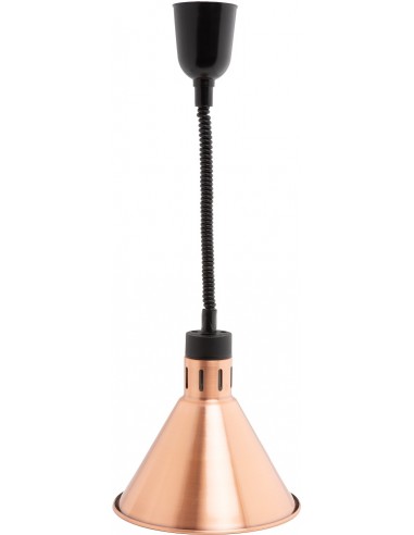 Lampe infrarouge réglable en hauteur 60-80 cm, couleur bronze