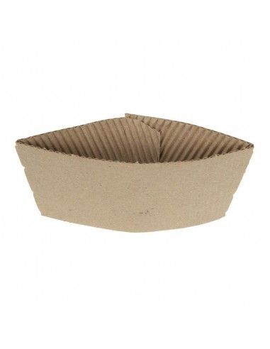 Bagues en carton ondulé pour gobelets 340ml et 454ml (lot de 1000)