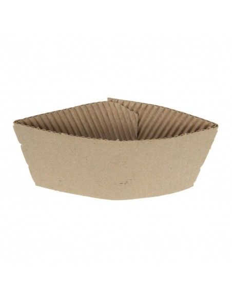 Bagues en carton ondulé pour gobelets 340ml et 454ml (lot de 1000)