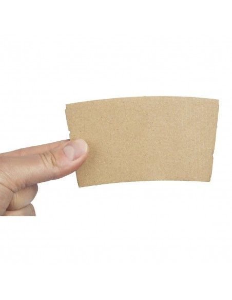 Bagues en carton ondulé pour gobelets 340ml et 454ml (lot de 1000)