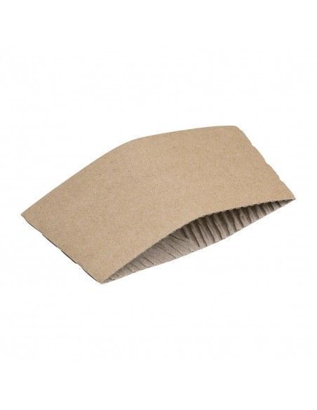 Bagues en carton ondulé pour gobelets 340ml et 454ml (lot de 1000)