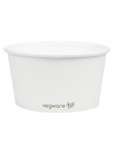 Bols à soupe / glace compostables Vegware 350ml (Lot de 500)