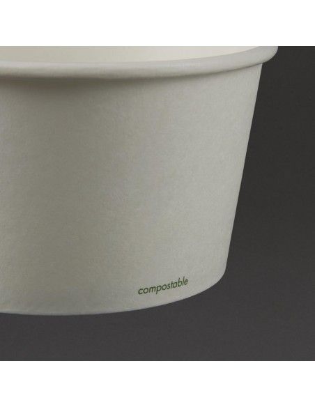 Bols à soupe / glace compostables Vegware 350ml (Lot de 500)