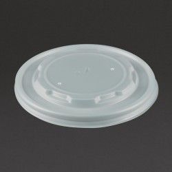 Couvercles CPLA pour bols à soupe compostables Vegware (Lot de 500) 2