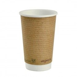 Gobelets boissons chaudes double paroi compostables Vegware 455 ml (lot de 400) 2