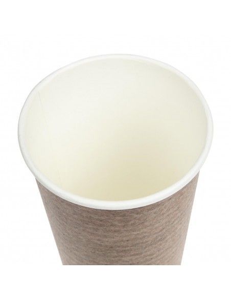 Gobelets boissons chaudes double paroi compostables Vegware 455 ml (lot de 400)