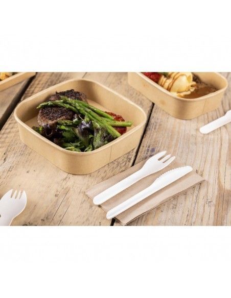 Fourchettes en papier Fiesta Compostable 155 mm (lot de 100)