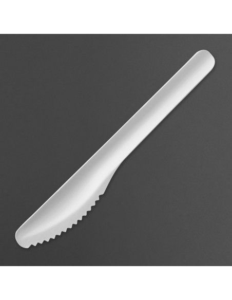 Couteaux en papier Fiesta Compostable 165 mm (lot de 100)