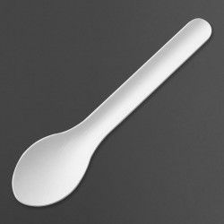 Cuillères en papier Fiesta Compostable 150 mm (lot de 100)