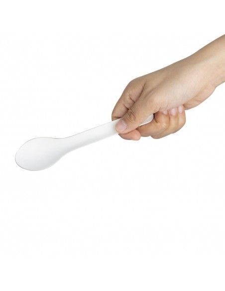 Cuillères en papier Fiesta Compostable 150 mm (lot de 100)