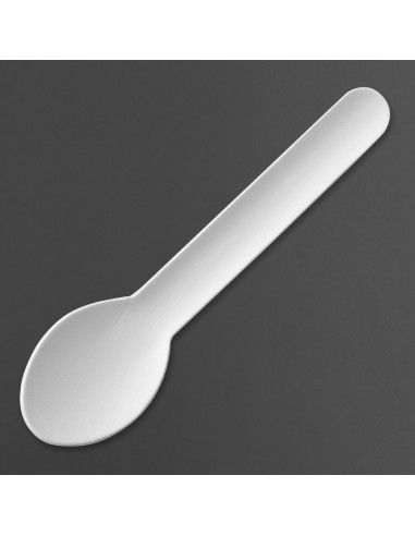 Cuillères à café en papier Fiesta Compostable 132 mm (lot de 100)