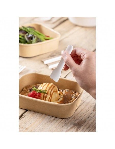 Cuillères à glace en papier Fiesta Compostable 95 mm (lot de 100)