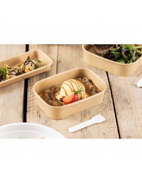 Cuillères à glace en papier Fiesta Compostable 95 mm (lot de 100)