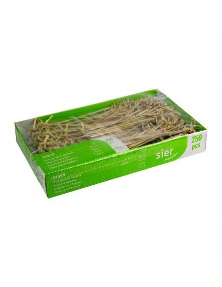 Piques nœuds en bambou Sier Disposables 150mm (lot de 250)