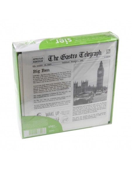 Papier ingraissable imprimé journal 2 côtés ouverts 170 x 170 mm (lot de 300)