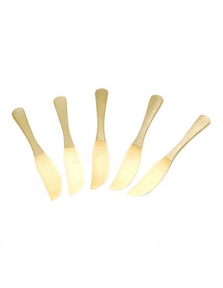Couteau en bambou Sier Disposables 90 mm (lot de 30)