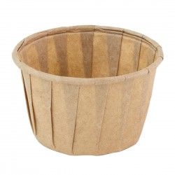 Pots ronds en papier FSC® Sier Disposables marron 37ml (lot de 200)