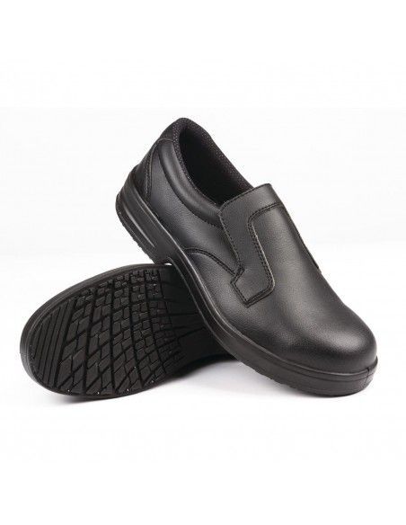 Mocassins de sécurité Slipbuster Koralis noirs 40