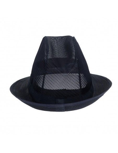Chapeau Trilby bleu marine M