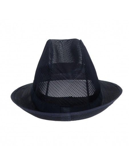 Chapeau Trilby bleu marine S