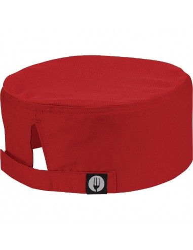 Calot de cuisine Cool Vent Chef Works rouge