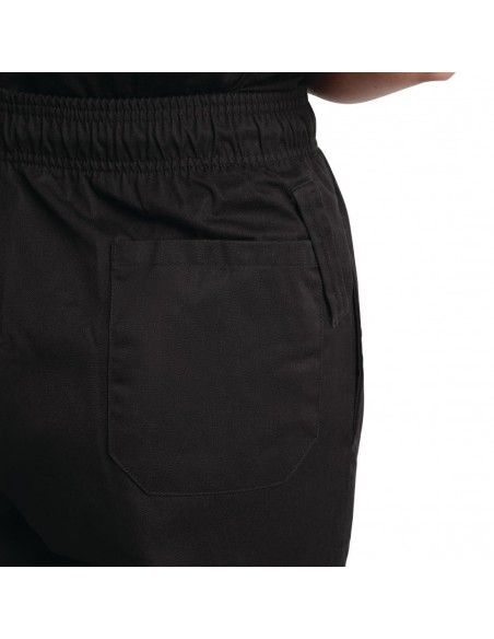 Pantalon de cuisine mixte traité au Teflon Easyfit noir XL