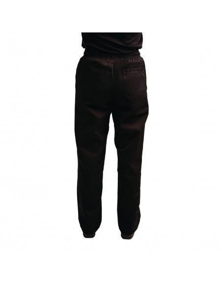Pantalon de cuisine mixte traité au Teflon Easyfit noir XXL