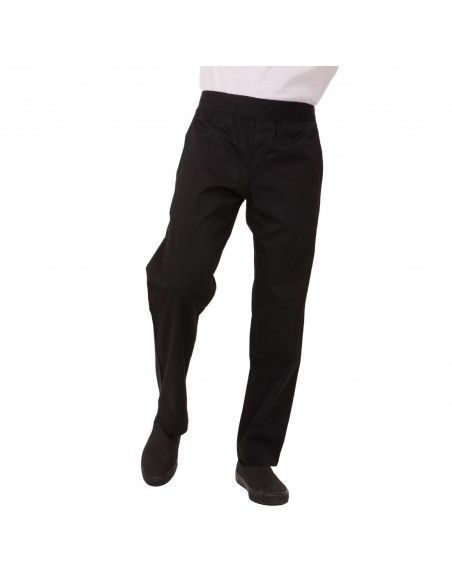 Pantalon slim léger homme Chef Works noir L