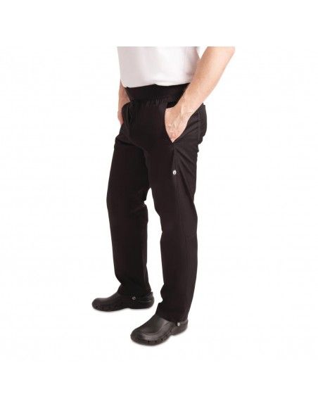 Pantalon slim léger homme Chef Works noir S