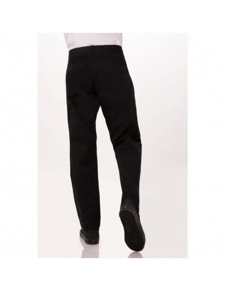 Pantalon slim léger homme Chef Works noir S