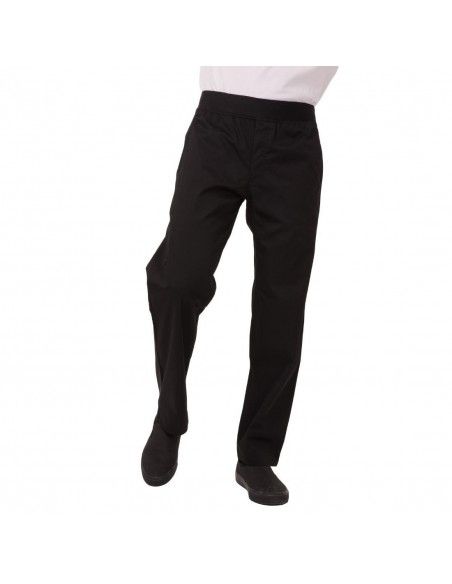 Pantalon slim léger homme Chef Works noir XS