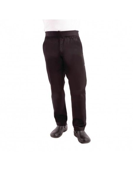 Pantalon slim léger homme Chef Works noir XS