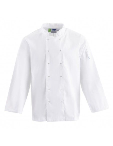 Veste de cuisine mixte Whites Vegas manches longues blanche S