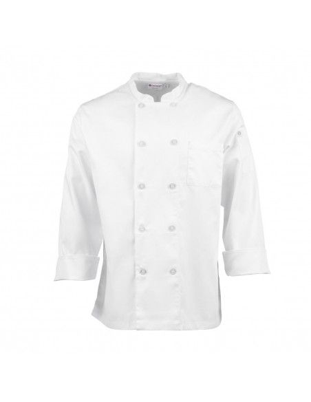 Veste de cuisine mixte Le Mans Chef Works blanche L
