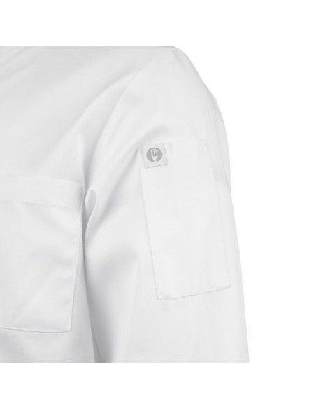 Veste de cuisine mixte Le Mans Chef Works blanche L